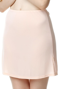 Krótka gładka półhalka Mewa 897 Linda w kolorze łososiowym