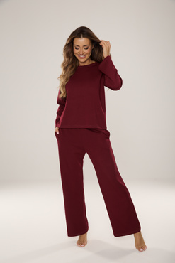 BURGUNDOWY komplet De Lafense 886 Butter