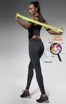 Sportowe legginsy Bas bleu RILEY 90 , z efektem antycellulit i push up