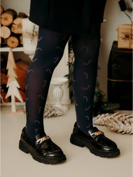 Rajstopy dzieciece Fiore SWEETIE 40 DEN navy_blue