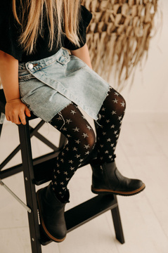 Rajstopy dziecięce w gwiazdki Fiore STARRY 40 DEN