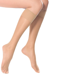 Podkolanówki Damskie Gładkie