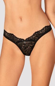 Klasyczne koronkowe stringi Obsessive Bellastia