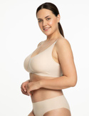 Biustonosz bezszwowy JELLY BRA COMFORT czarny