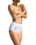 Bawełniane  figi z wysokim stanem Babell 005 S-4XL