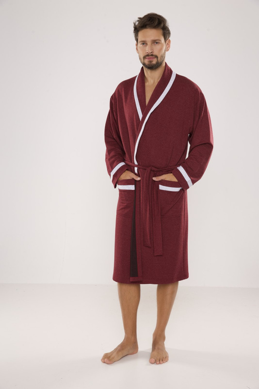 Elegancki szlafrok męski De Lafense - 564 Bruno
