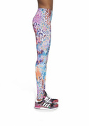 Kolorowe legginsy sportowe Bas Bleu - Caty 90 