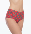 Figi z wysokim stanem w szkocką kratę Julimex SCOTCH MAXI