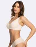Biustonosz bezszwowy JELLY BRA BASIC czarny