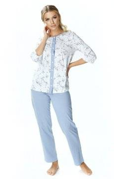 Zapinana piżama damska Mewa HELENA 6168