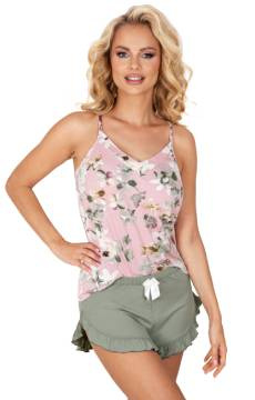 Piżama damska Donna Top Nicola 1/2 