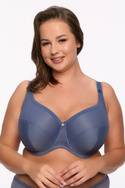 Biustonosz półusztywniany Sonia MAXI 1058 jeans- Gaia