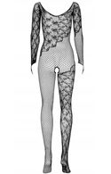 Czarny Bodystocking Obsessive - F210