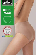 Wysokie czarne majtki Gatta Bikini Maxi w technologii bezszwowej