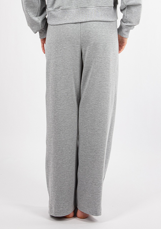 Bawełniane spodnie dresowe DK-K-B23 - szary Dkaren