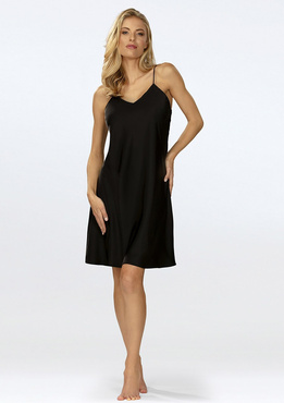 Halka Amina - satyna premium czarny - Dkaren