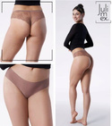 Koronkowe figi Julimex TANGA CHOCO