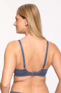 Biustonosz półusztywniany Sonia 1058 jeans- Gaia