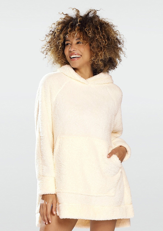 Bluza ARIELA - puch koral  - Dkaren