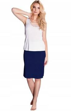 Granatowa półhalka Mewa 4141 Liwia z jedwabiu VISTEX