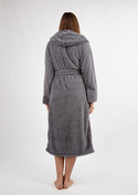 Szlafrok/Podomka DIANA DŁUGA - puch szary - Dkaren