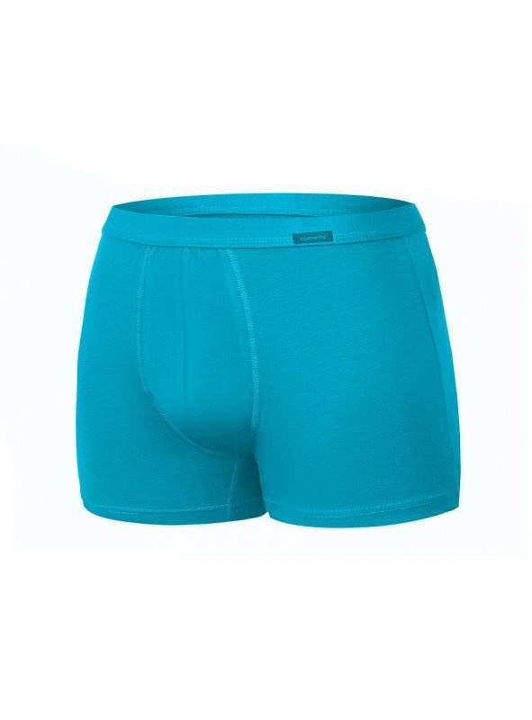Turkusowe bokserki męskie Cornette - Authentic Perfect MINI