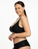 Biustonosz bezszwowy JELLY BRA COMFORT czarny