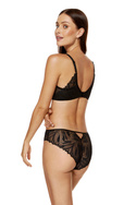 Eclipse Half Cup BH mit Spitze schwarz - czarny (ECLIPSE/B3) - Gorteks