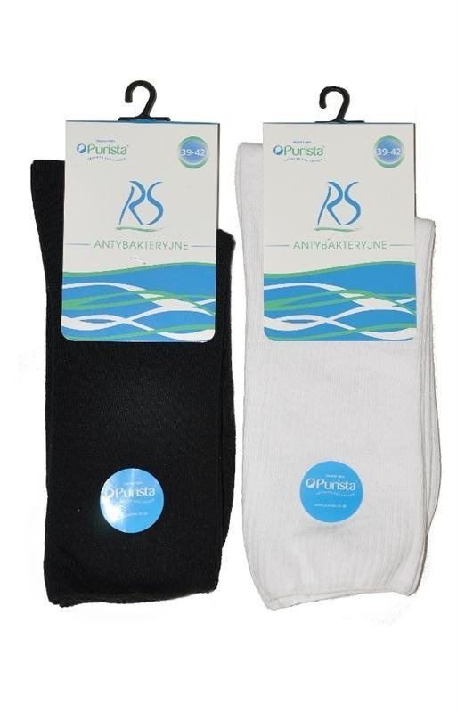 Bezuciskowe  skarpetki Regina - Purista CZARNE