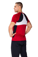 T-Shirt Sportowy Ironmen 6544 burgund - Mewa