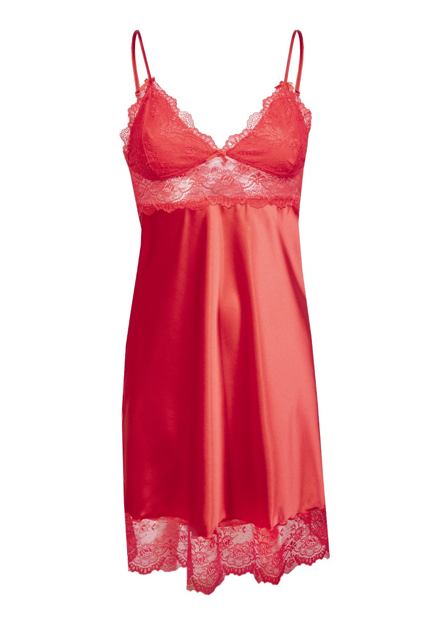 Halka ALUBI - satyna czerwony - Dkaren