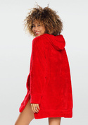 Bluza ARIELA - puch czerwony  - Dkaren