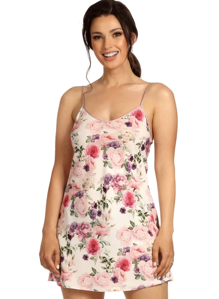 Satynowa krótka halka Hamana Pinky