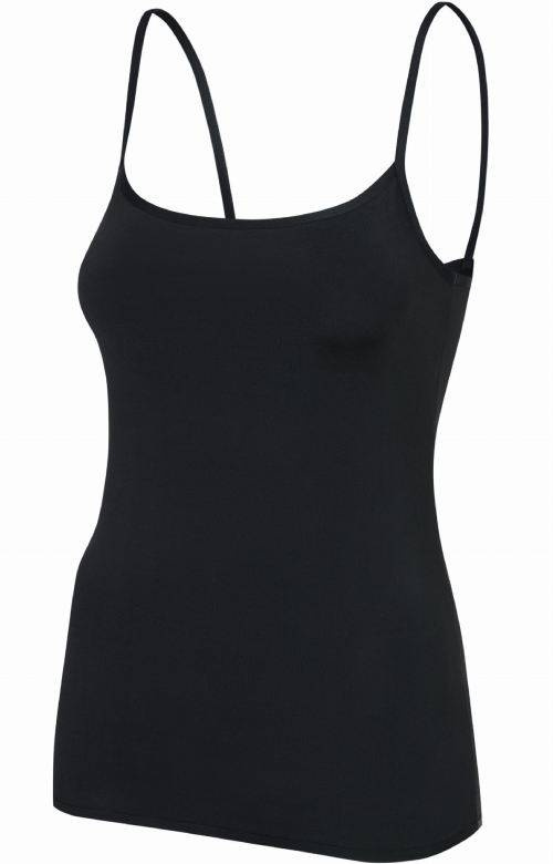 Bezszwowa czarna koszulka Julimex  SOFT@SMOOTH