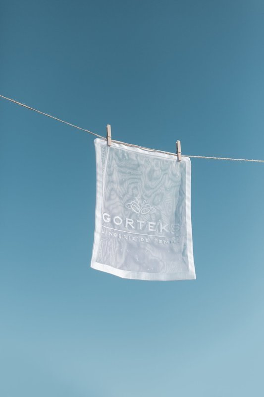 Worek do prania bielizny, ZAPINANY NA ZAMECZEK -  Gorteks