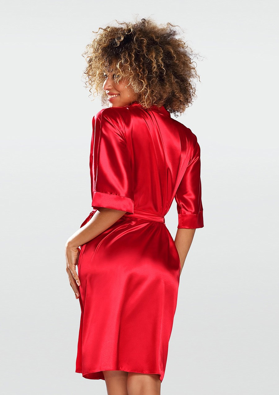 Podomka 100 - satyna czerwony - Dkaren