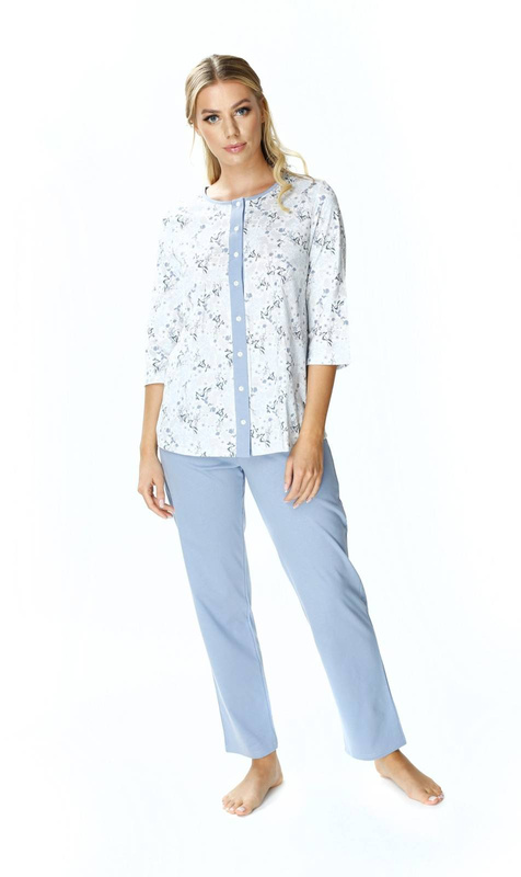 Zapinana piżama damska Mewa HELENA  6168