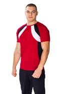 T-Shirt Sportowy Ironmen 6544 burgund - Mewa