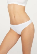 Białe stringi Gatta ULTRA Comfort - laserowo cięte, nie odznaczają się pod ubraniem. 