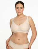 Biustonosz bezszwowy JELLY BRA COMFORT czarny