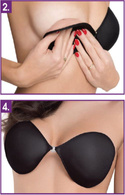 Biustonosz samonośny push up Julimex - BS 02