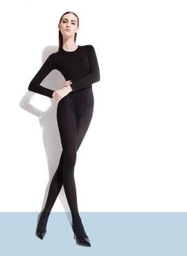 Kryjące rajstopy z mikrofibry Fiore ROZA 60 DEN smoky