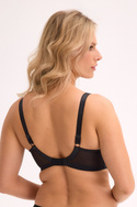 Biustonosz Semi-Soft Isla czarny 1228 - Gaia