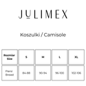 Bambusowa koszulka na cienkich ramiączkach Julimex BAMBOO CAMI