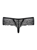 Eleganckie koronkowe otwarte stringi Obsessive Miamor