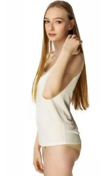Koszulka na ramiączkach, z jedwabiu Vistex Mewa 919 Karina