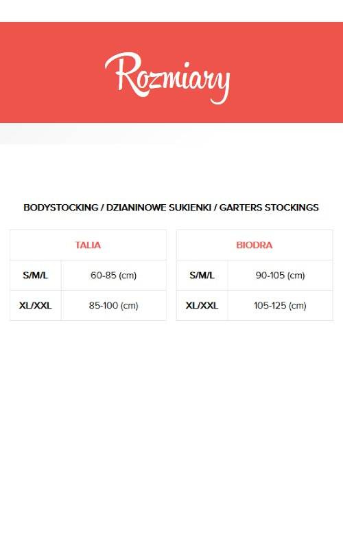 Siateczkowe body Obsessive B112 body