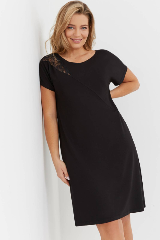 Koszula z krótkim rękawkiem De Lafense 737 Velar M-4XL