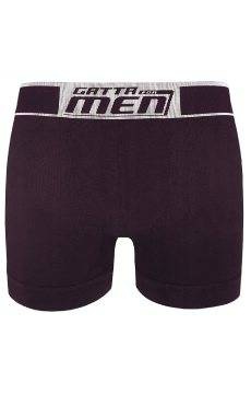 Grafitowe bokserki męskie Gatta - Cotton bezszwowe