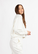Bawełniana bluza dresowa DK-K-B23 - ecru Dkaren